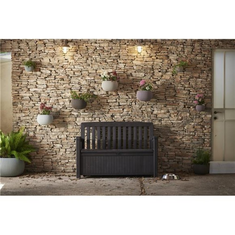 New Yard bench with storage compartment - Picture 7 of 16